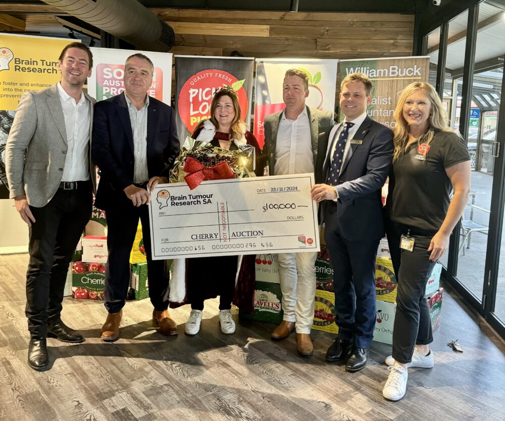 2024 Cherry Auction Raises $100,000 for Brain Trauma Research SA