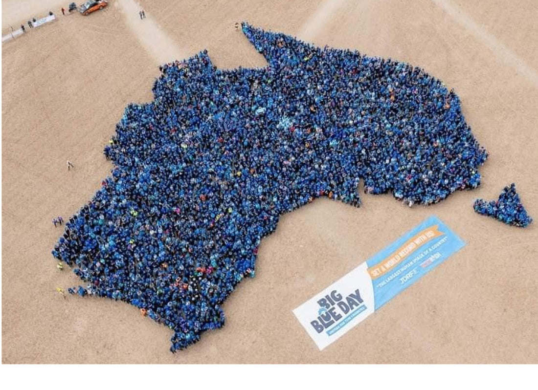 The largest human image of a country