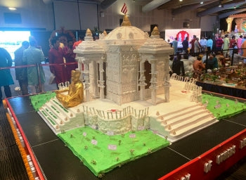 The world’s largest eggless cake