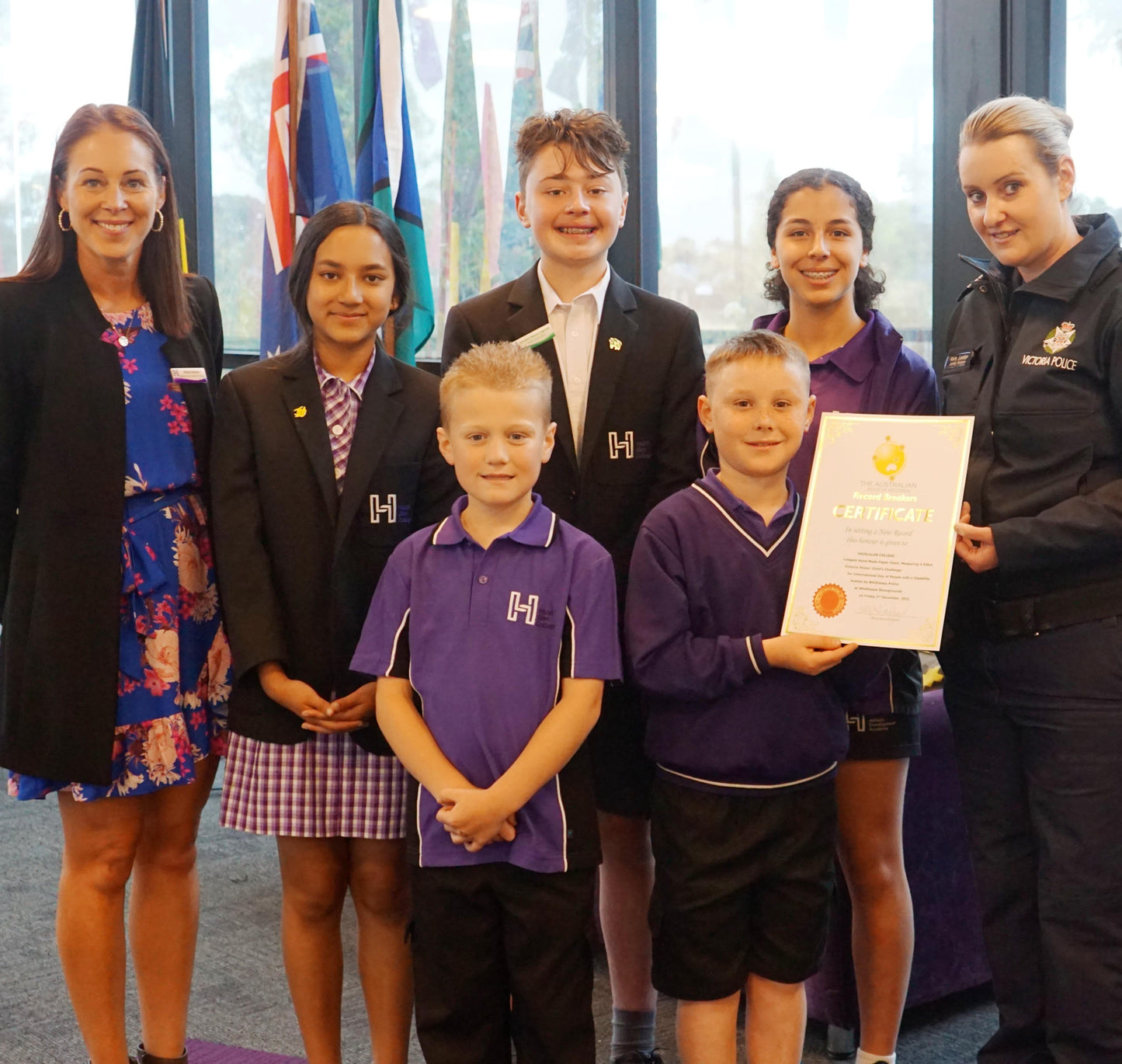 The Australian Book Of Records (TABOR) Certificate
