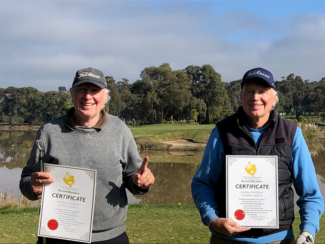 Golf - Twins score two holes in one on the same day, on the same course