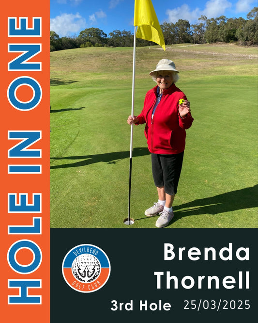 The oldest Australian female to score a hole-in-one