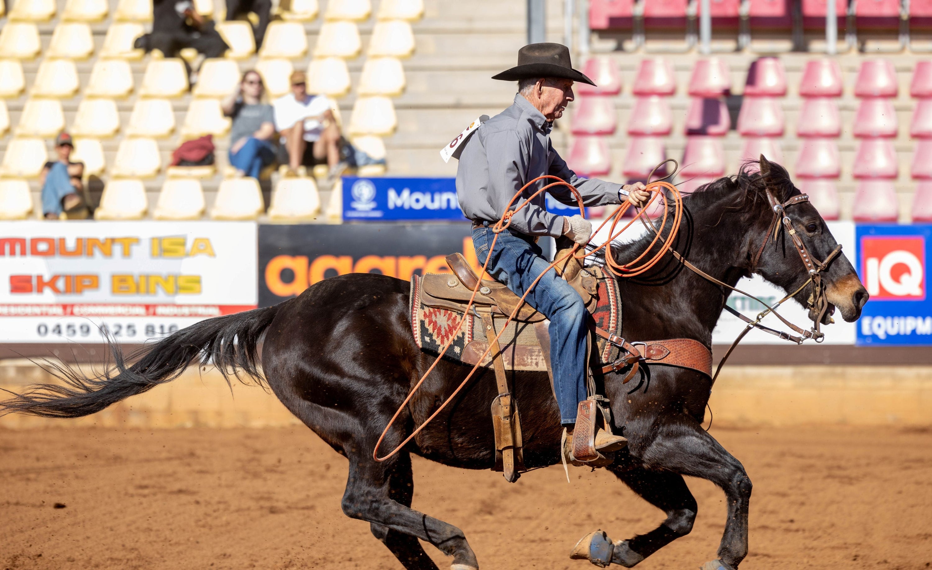 Australia's oldest professional rodeo rider ...