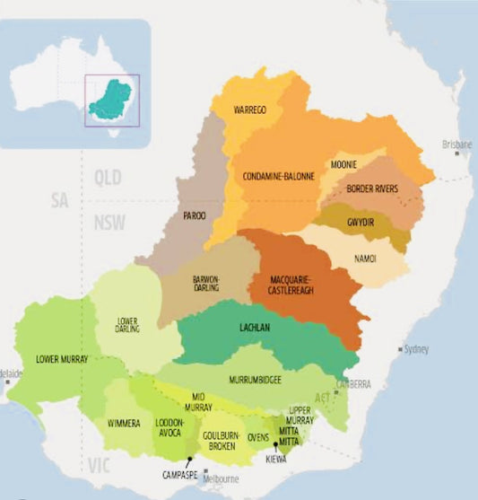 Largest system of waterways in Australia