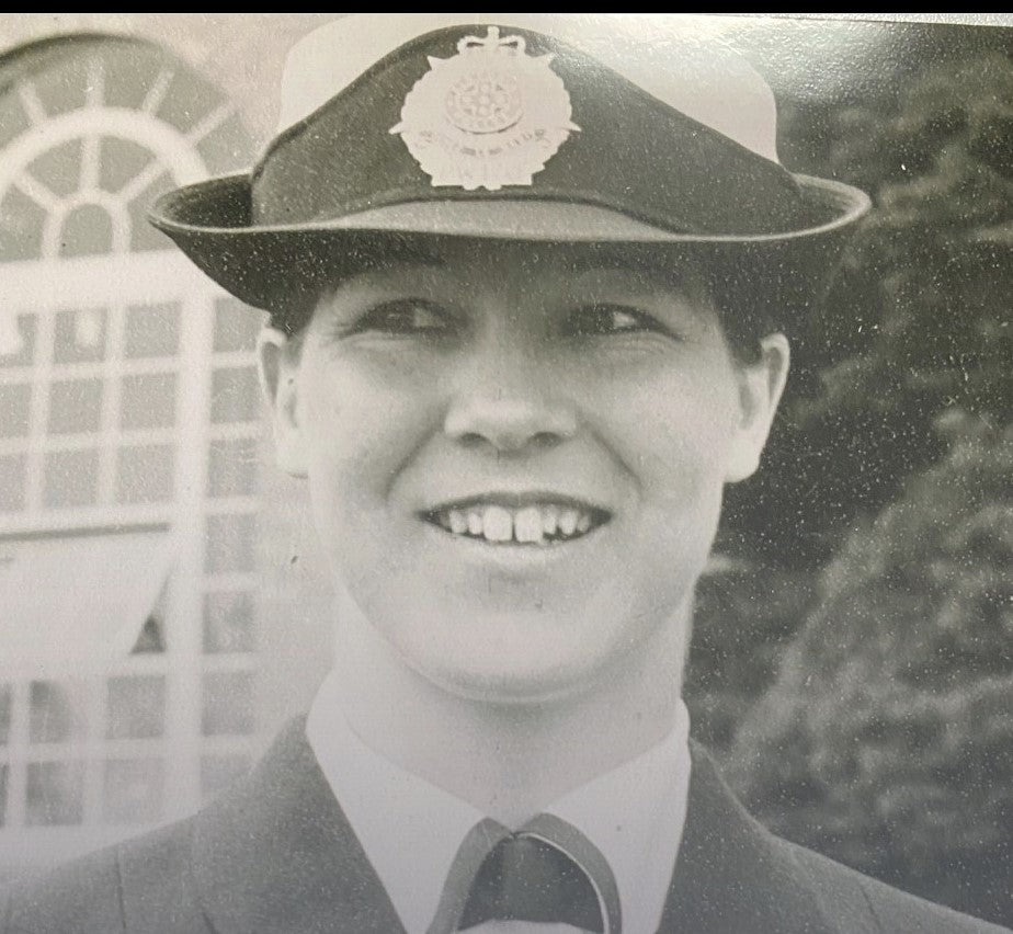 The world's longest serving female police officer