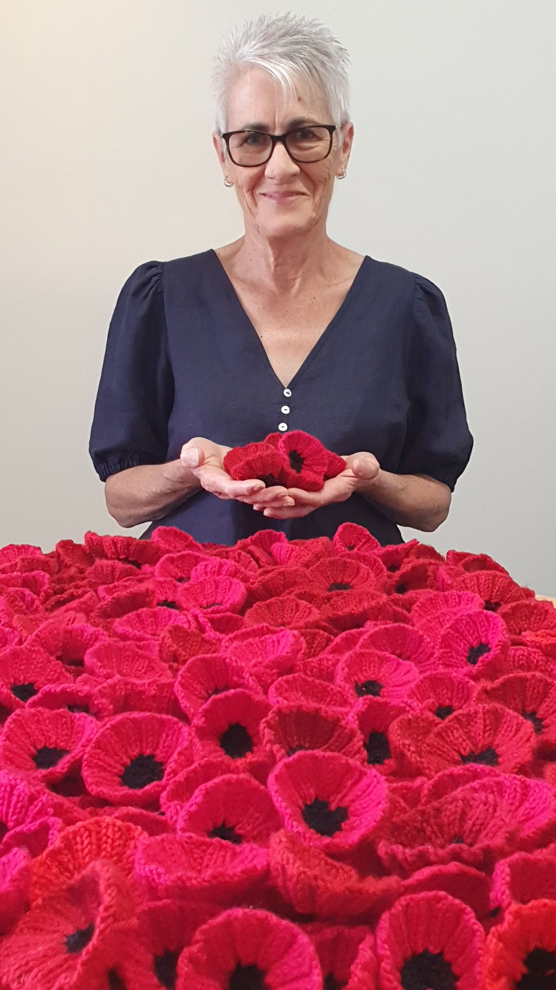 The largest collection of crocheted poppies