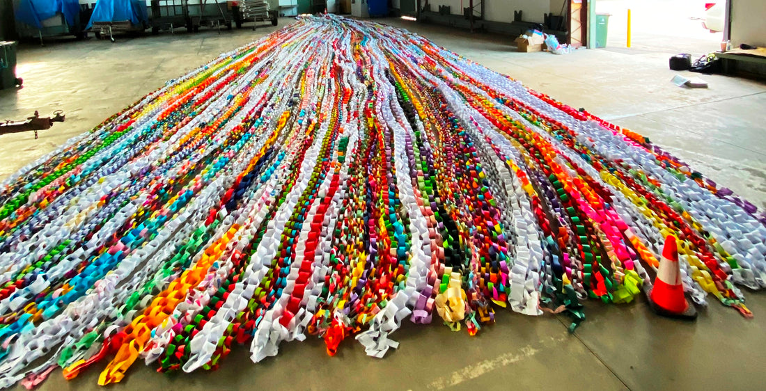 Longest human made paper chain