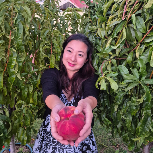 Australia's largest peach