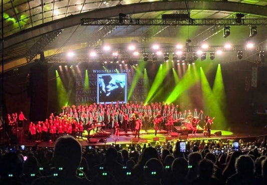 The most people singing back to their music idol - John Farnham