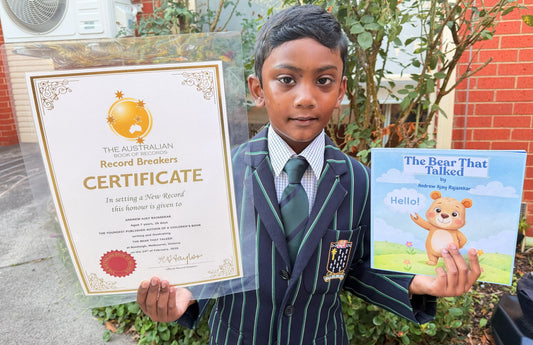 The youngest published author of a children's book