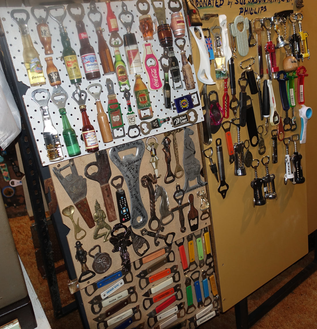 Largest bottle opener collection