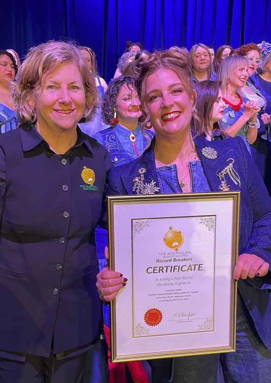 The Australian Book Of Records (TABOR) Certificate